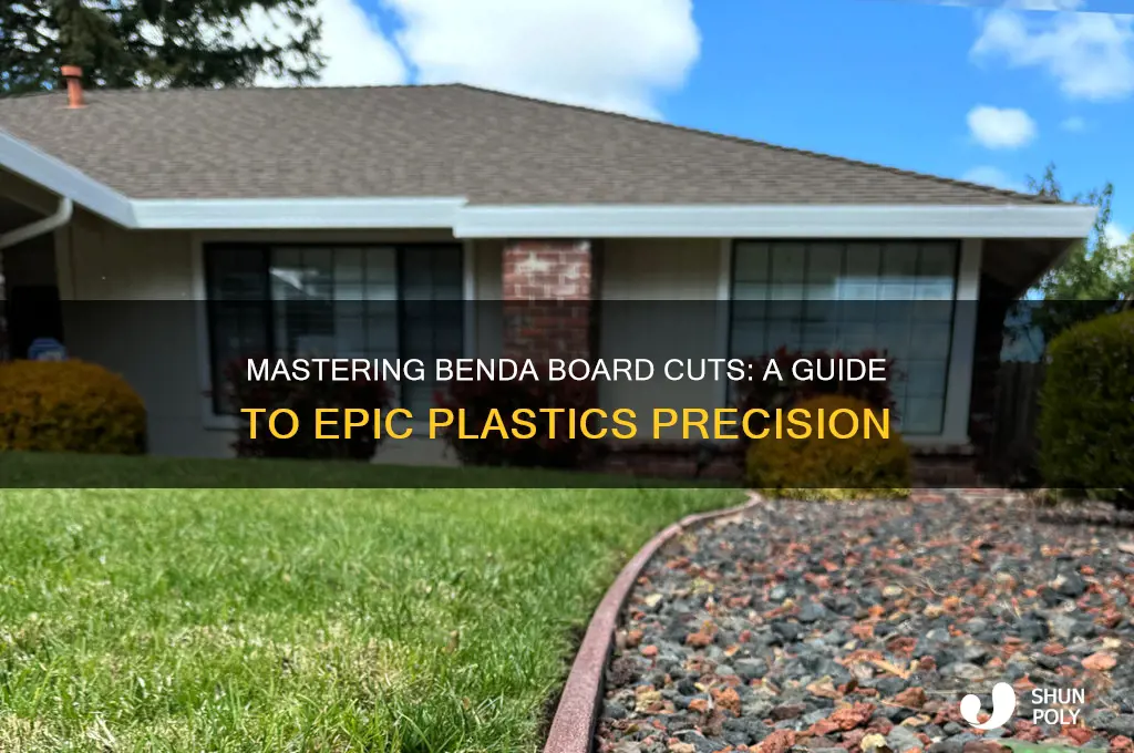how to cut benda board epic plastics