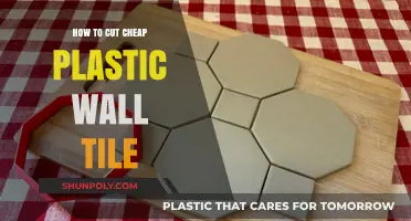 Easy DIY Guide: Cutting Cheap Plastic Wall Tiles Like a Pro