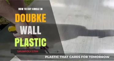 Mastering the Art of Cutting Circles in Double Wall Plastic