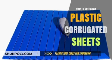 Cutting Clear Plastic Corrugated Sheets: A Step-by-Step DIY Guide