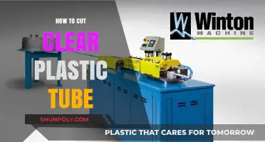 Mastering the Art of Cutting Clear Plastic Tubes: Tips and Tools