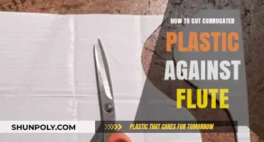 Mastering the Art of Cutting Corrugated Plastic Against the Flute