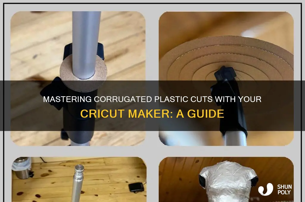 how to cut corrugated plastic on cricut maker