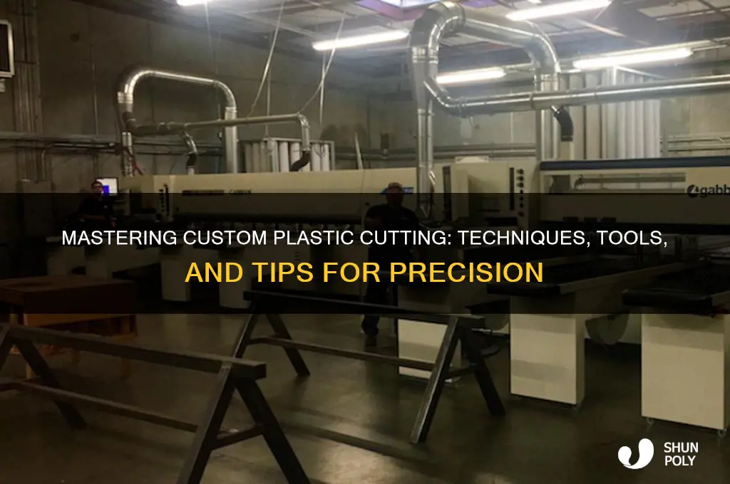 how to cut custom plastic