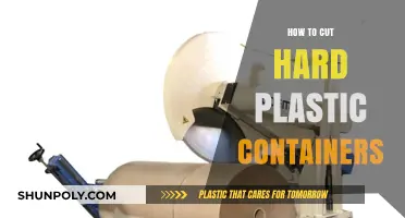 Cutting Hard Plastic Containers: Easy and Safe Techniques