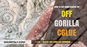 Easy DIY Guide: Removing Hard Plastic Tip from Gorilla Glue