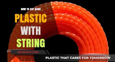 Cutting Hard Plastic with String: Easy DIY Techniques and Tips