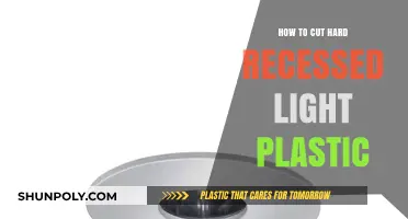 Easy Guide to Cutting Hard Recessed Light Plastic Trim