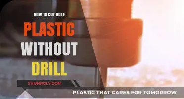 Cutting Holes in Plastic Without a Drill: Easy DIY Techniques
