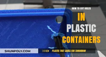 Cutting Holes in Plastic Containers: Easy Steps to Success
