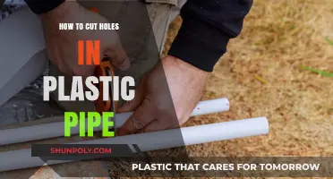 Easy Guide to Cutting Perfect Holes in Plastic Pipes