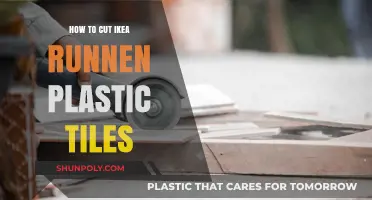 Easy Guide to Cutting IKEA RUNNEN Plastic Tiles for Perfect Fit