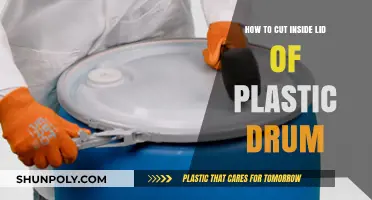 Easy Guide to Cutting Inside Lid of Plastic Drum Safely