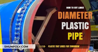 Mastering the Art of Cutting Large Diameter Plastic Pipes