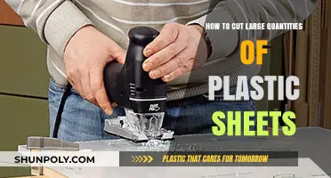 Efficient Techniques for Cutting Large Plastic Sheets with Precision