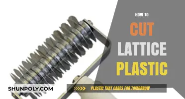 Mastering the Art of Cutting Lattice Plastic: Tips and Techniques
