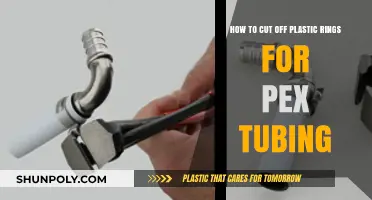 Safely Cutting Plastic Rings for PEX Tubing: A Step-by-Step Guide
