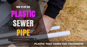 Efficiently Cutting Old Plastic Sewer Pipes: A Step-by-Step Guide