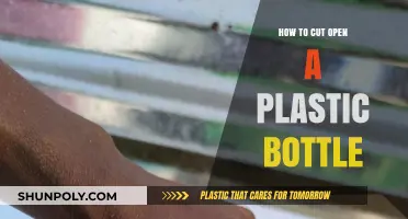 Easy DIY Guide: Cutting Open Plastic Bottles for Creative Reuse