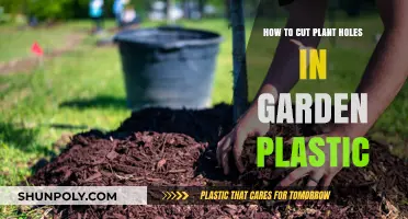 Easy Steps to Cut Perfect Plant Holes in Garden Plastic