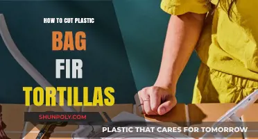 Perfectly Wrap Tortillas: Easy Plastic Bag Cutting Technique Revealed