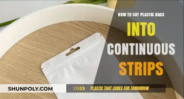 Eco-Friendly Crafting: Transforming Plastic Bags into Continuous Strips Easily