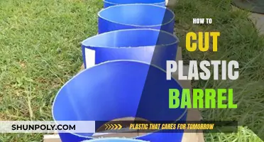 Easy Guide to Safely Cutting Plastic Barrels for DIY Projects