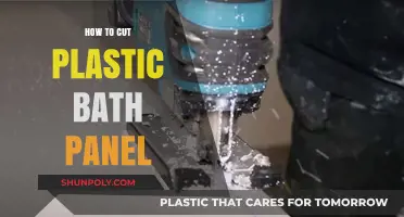 Easy DIY Guide: Cutting Plastic Bath Panels Like a Pro