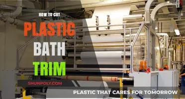 Easy DIY Guide: Cutting Plastic Bath Trim Like a Pro