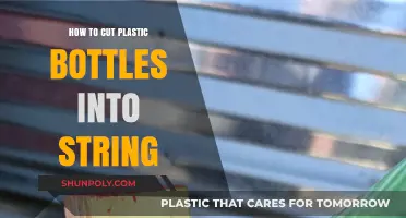 Creative Recycling: Transforming Plastic Bottles into Durable DIY String