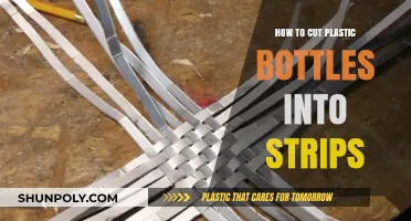 Easy DIY Guide: Cutting Plastic Bottles into Strips for Crafts