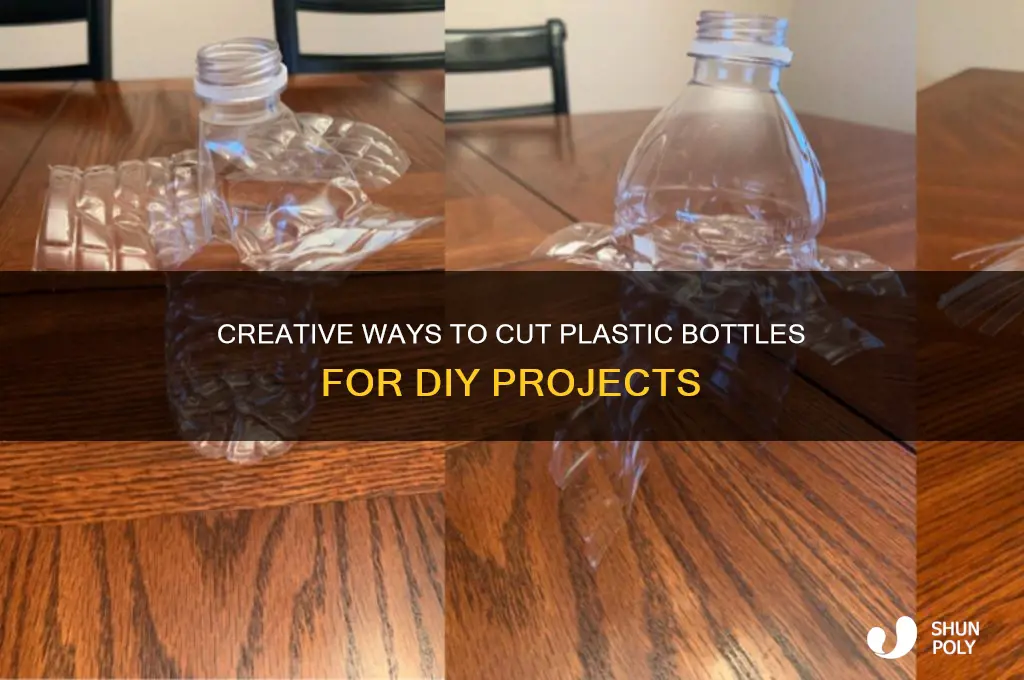 how to cut plastic bottles
