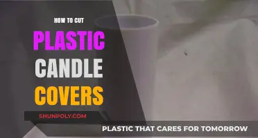 Easy DIY Guide: Cutting Plastic Candle Covers Safely and Precisely