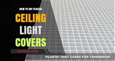 Easy DIY Guide: Cutting Plastic Ceiling Light Covers Safely