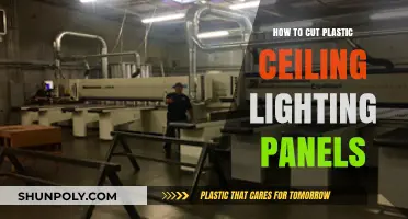 Easy Guide to Cutting Plastic Ceiling Lighting Panels Safely