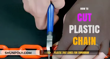 Easy Guide: Cutting Plastic Chain for DIY Projects and Repairs