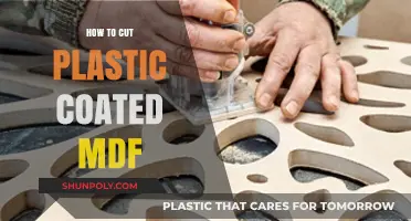 Mastering the Art of Cutting Plastic-Coated MDF: Tips and Techniques