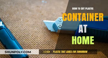 Cutting Plastic Containers: DIY Home Techniques