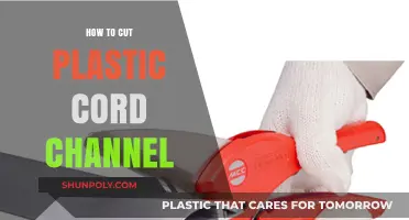 Mastering the Art of Cutting Plastic Cord Channels: A Step-by-Step Guide
