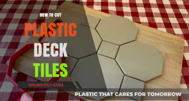 Easy DIY Guide: Cutting Plastic Deck Tiles for Perfect Installation
