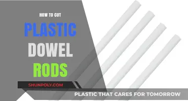 Easy Guide to Cutting Plastic Dowel Rods for DIY Projects