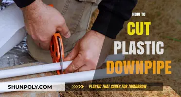 Easy Guide to Cutting Plastic Downpipe for DIY Plumbing Projects