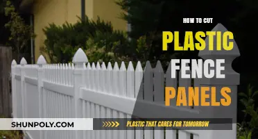 Efficiently Cutting Plastic Fence Panels: A Step-by-Step DIY Guide