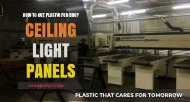 DIY Guide: Cutting Plastic for Drop Ceiling Light Panels