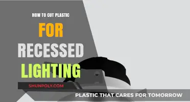 Easy DIY Guide: Cutting Plastic for Recessed Lighting Installation
