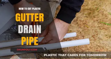 Easy Guide to Cutting Plastic Gutter Drain Pipe Like a Pro