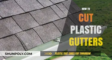 Easy DIY Guide: Cutting Plastic Gutters for Perfect Installation