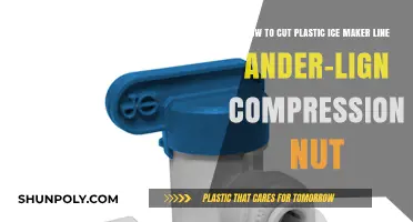 Cutting Plastic Ice Maker Line Under-Lign Compression Nut: A Step-by-Step Guide