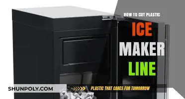 Easy DIY Guide: Cutting Plastic Ice Maker Line Safely and Efficiently