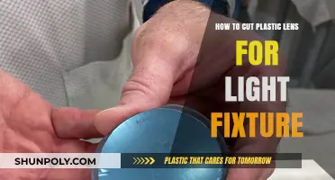 DIY Guide: Cutting Plastic Lenses for Custom Light Fixtures
